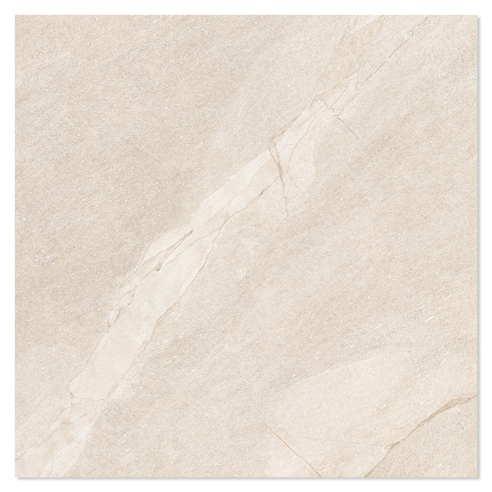 Gulvflis Duostone Beige Matt 90x90 cm